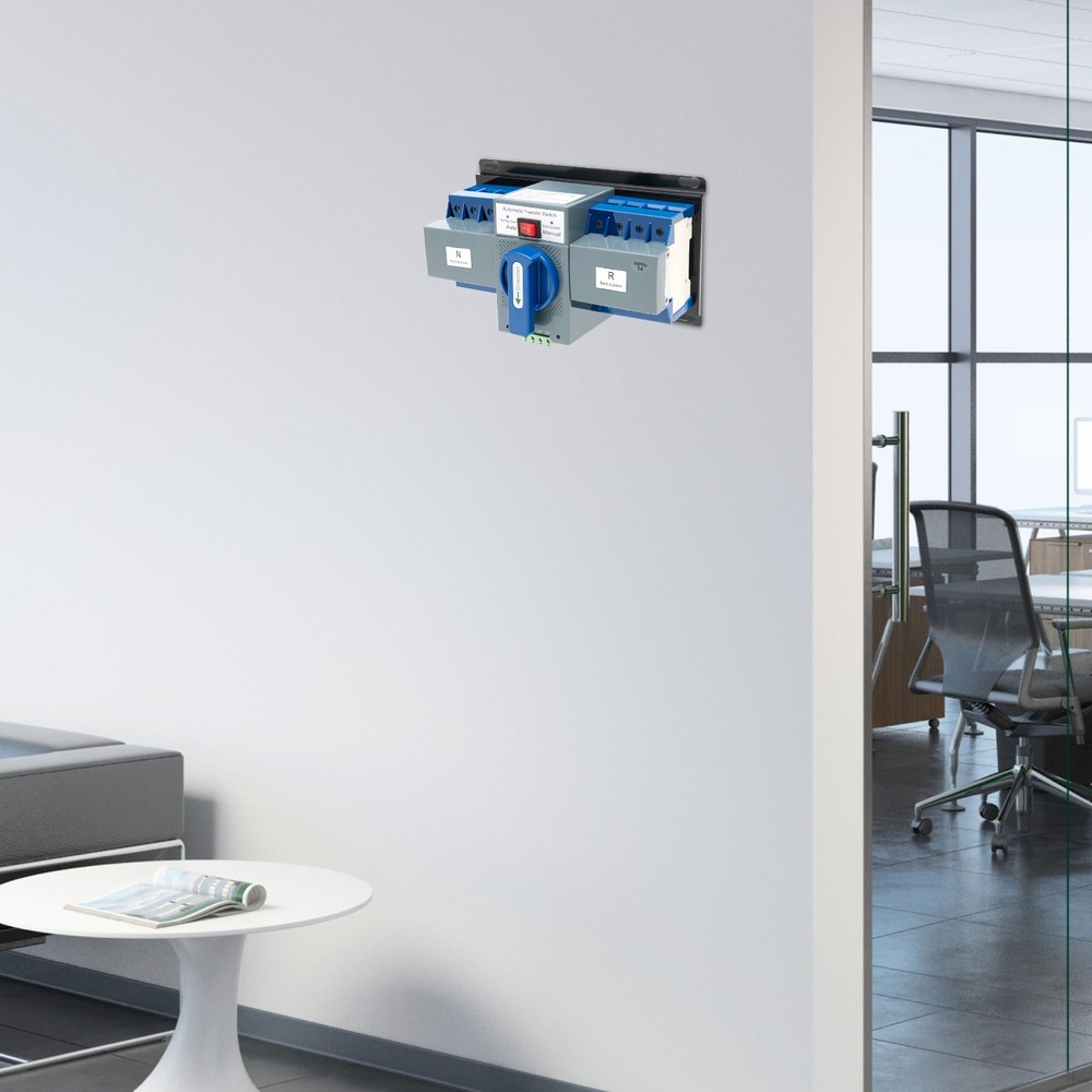 63A Dual Power Automatic Transfer Switch CB Level M6 Generator Transfer Switch