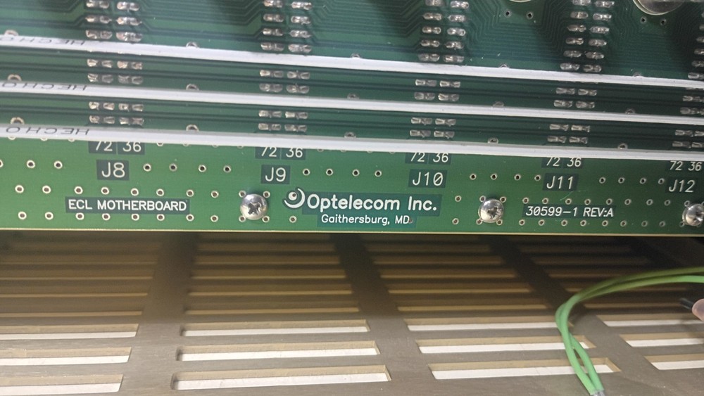 Optelecom System 5000AI Fiber Optic Mil-STD-1553 5MHz Ref. Clock
