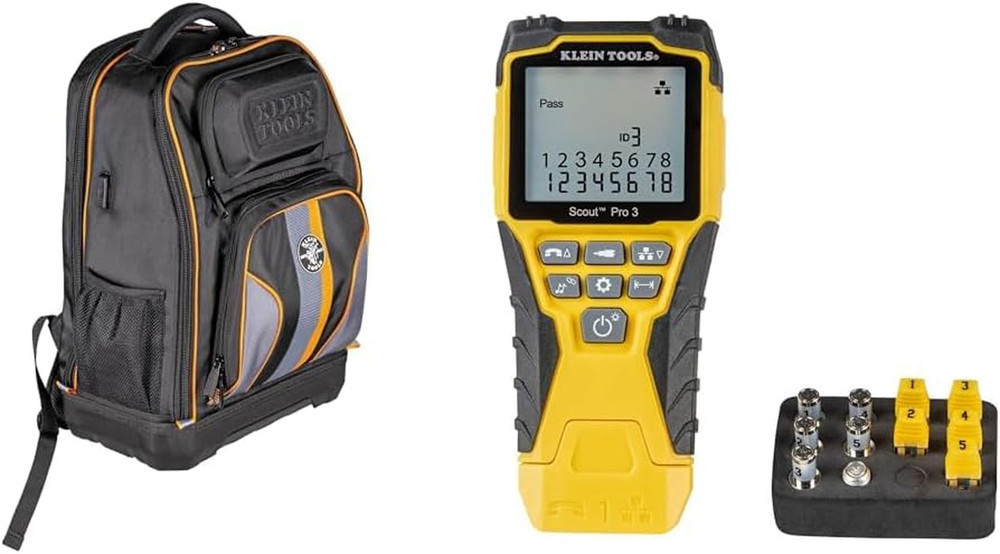 Ultimate Tech Backpack & Cable Tester Kit for Professionals & Enthusiasts