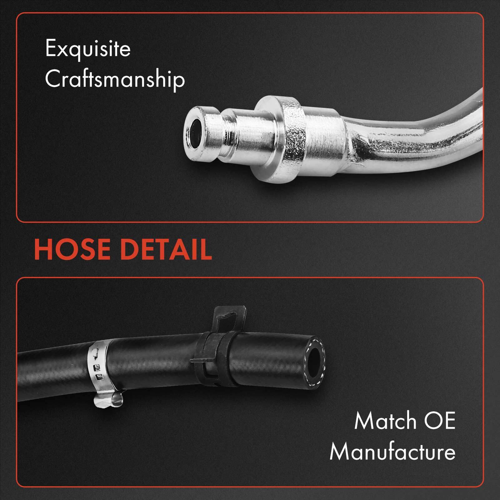 New Power Steering Return Line Hose Assy for Ford F-150 04-09 Lincoln Mark LT