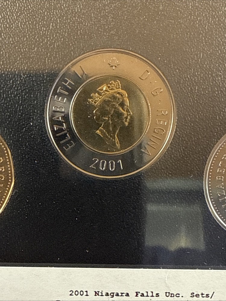 2001 Canada Coin Set - Niagara Falls