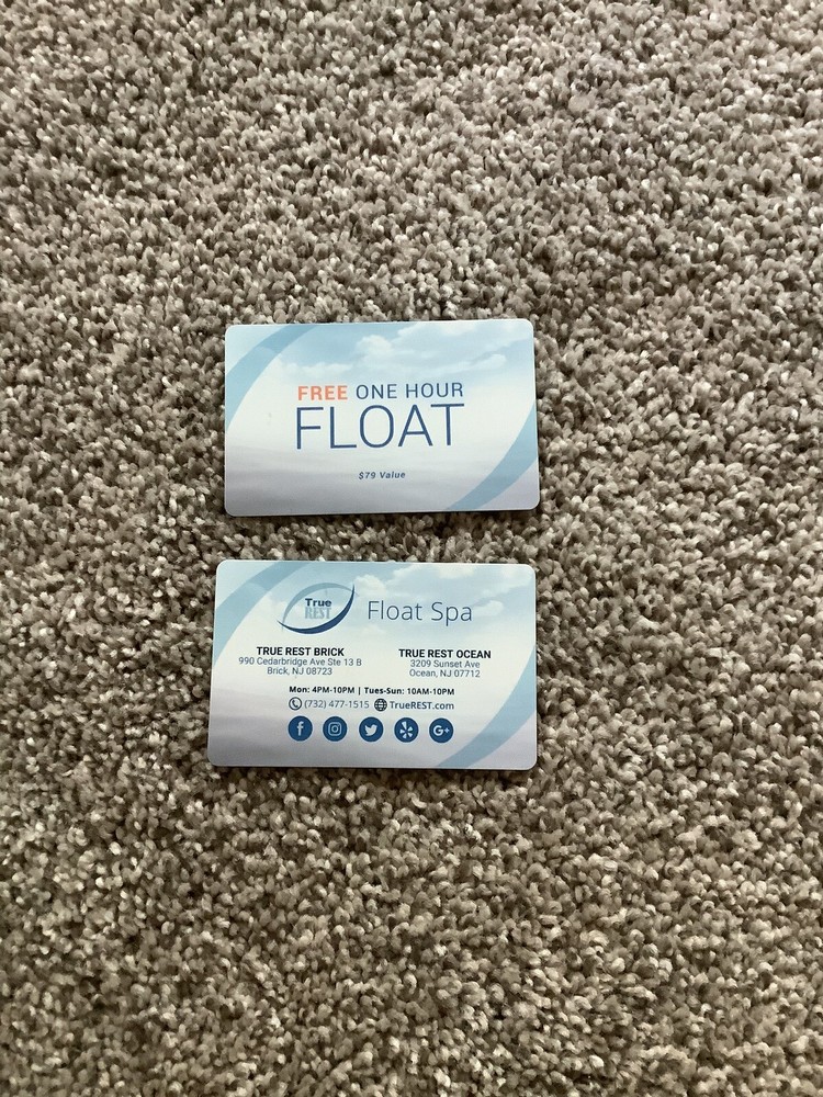 True Rest Float Spa Gift Card