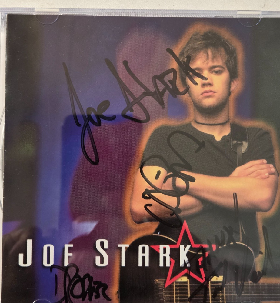 Joe Stark self titled CD AUTOGRAPHED SIGNED