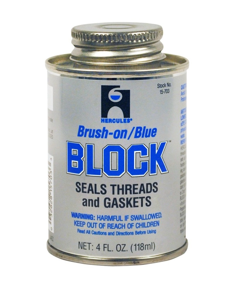 HERCULES BLOCK THREAD SEALANT 4OZ