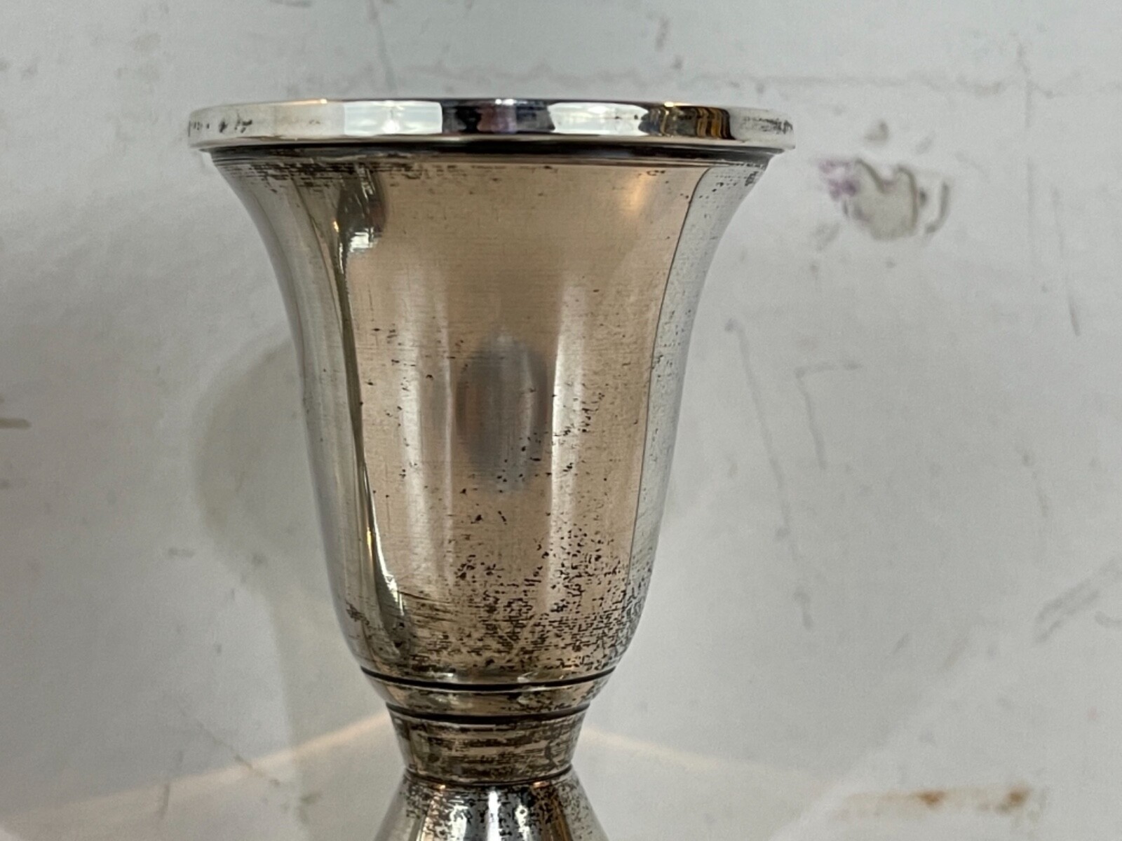 Vintage Towle Sterling Pair of Weighted Candle Holders #512