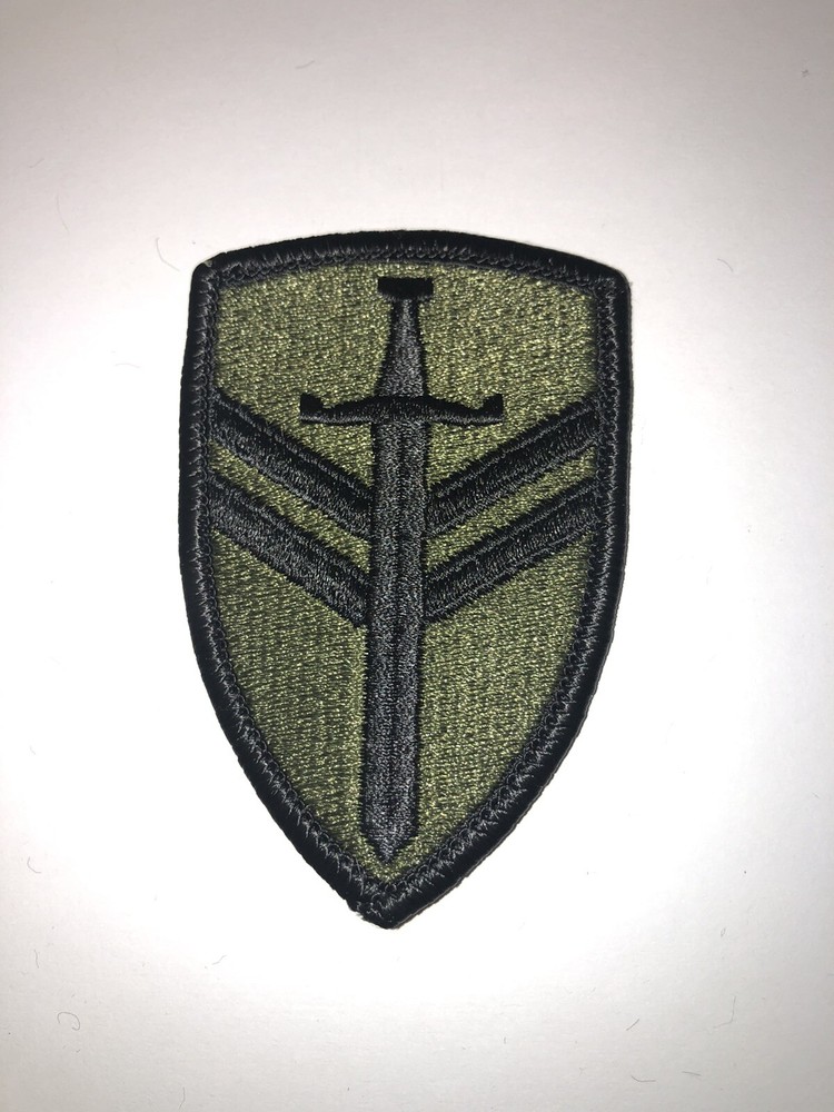 2nd Support Command Subdued U.S. Army Shoulder Patch Insignia