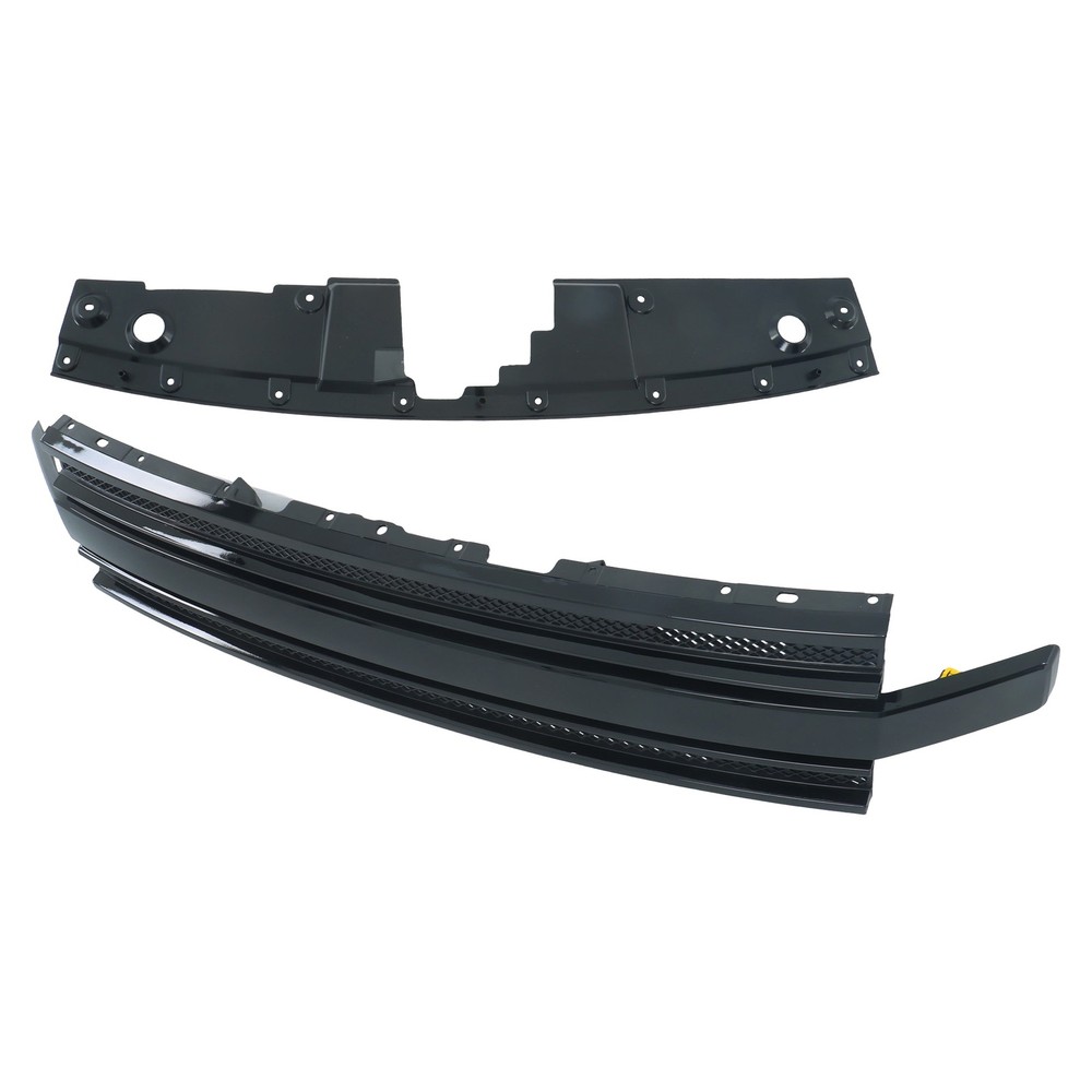 Fit For Ford Flex 2013-2019 Gloss Black Front Upper Grille Assembly Easy Install