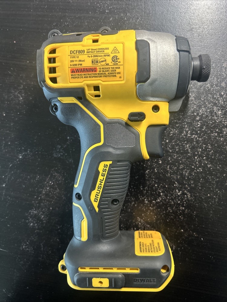 DeWalt DCF809 20V MAX Atomic Compact 1/4" Cordless Impact Driver