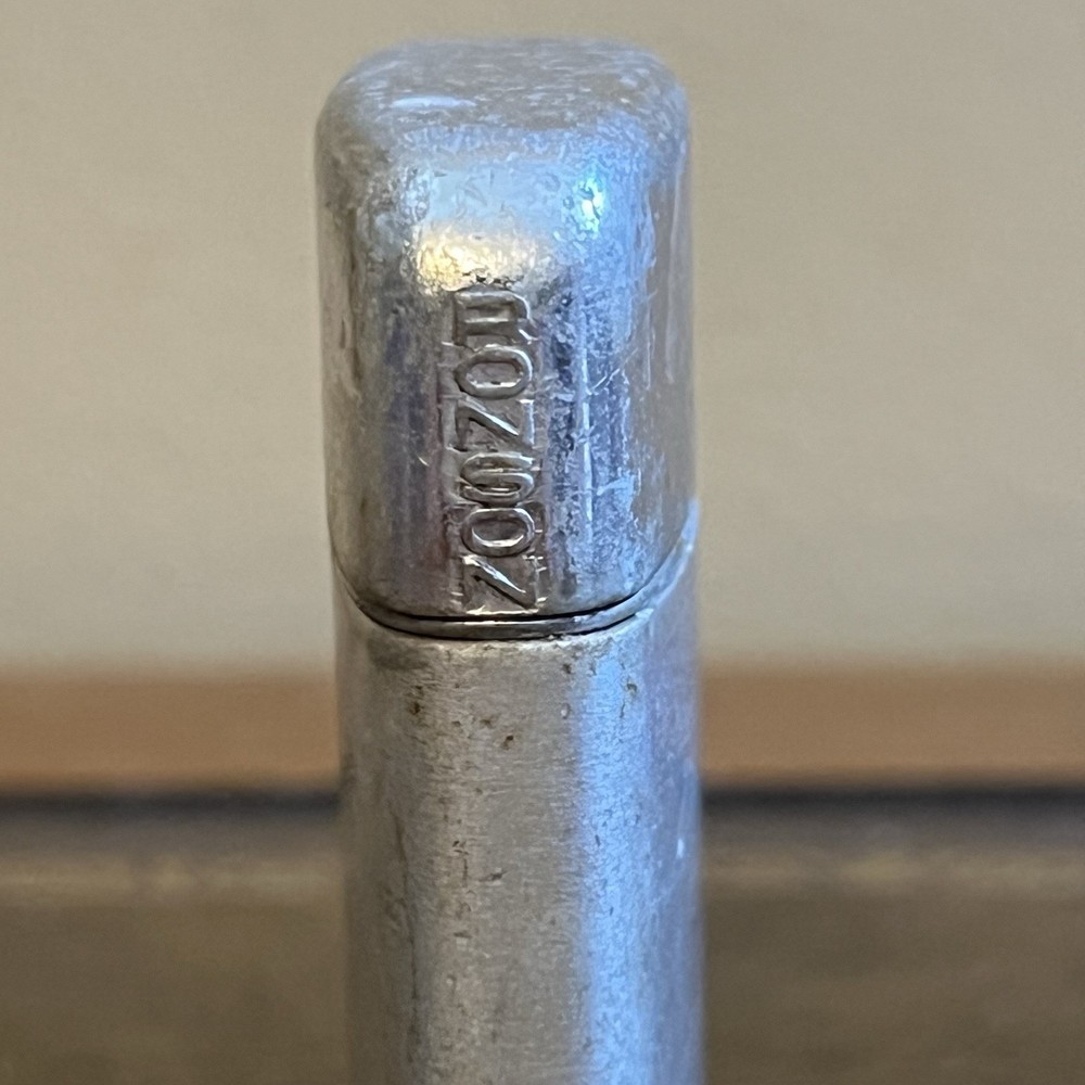 Vintage Silver Ronson Typhoon Lighter