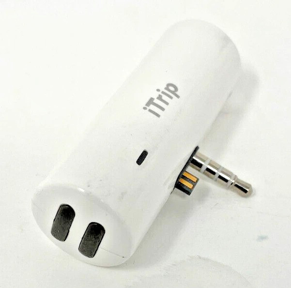 Griffin iTrip Auto FM Transmitter PAV4014Trip White Apple iPod iPhone Adapter