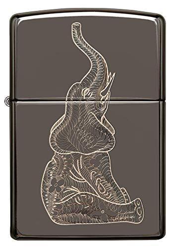 Zippo Zentangle Elephant Pocket Lighter