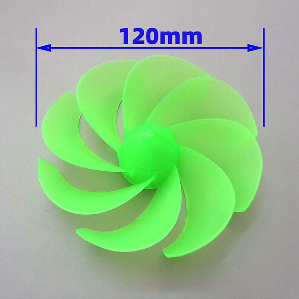 Mini Wind Turbine Motor Blade W/Bulb DIY Kit Power Alternative Energy Generator#