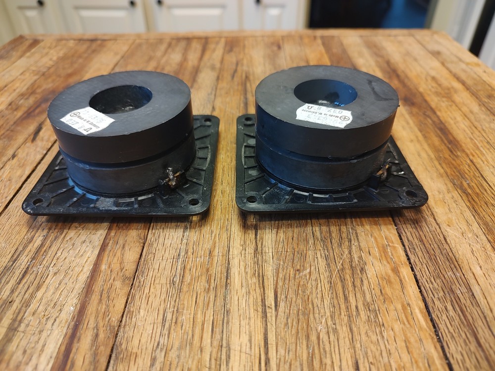 MB QUART 95-6383 1" DOME TWEETER PAIR / Shielded / 8 ohm
