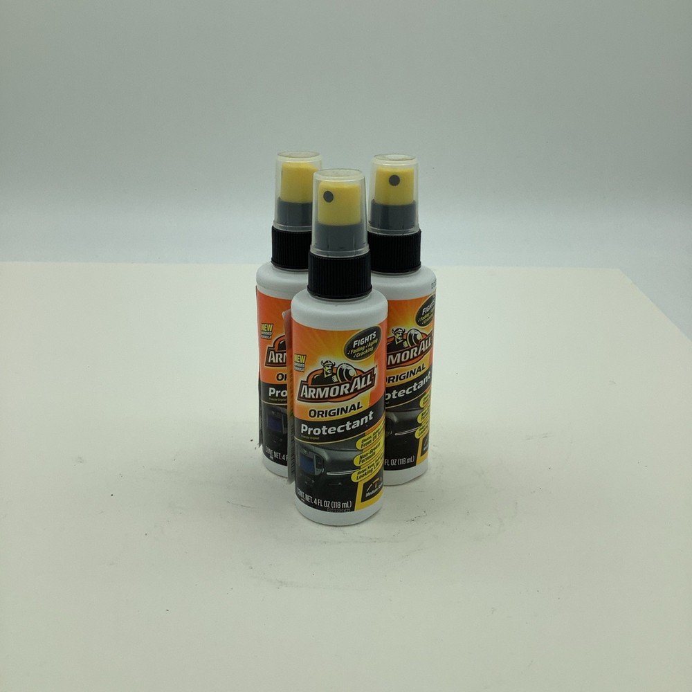 ArmorAll Protectant Original 4oz Bottle Spray 3 Pack