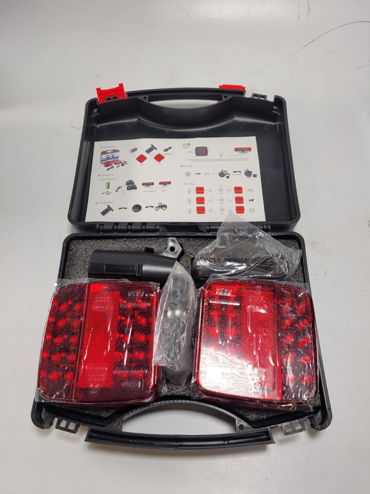 Wireless Magnetic R65 Warning Light Kit Rechargeable