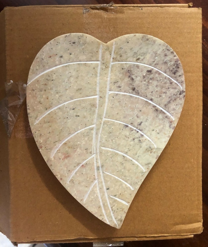 Marble Leaf Incense Holder by Store Indya (Handmade)