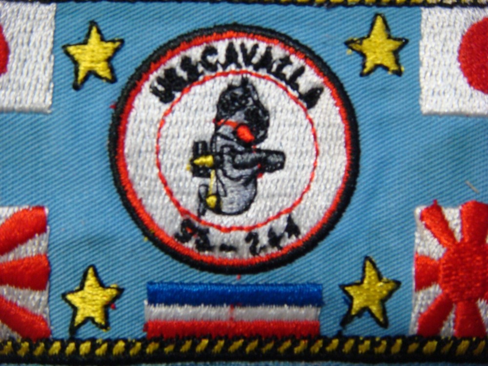 PATCH US NAVY USS CAVALLA -244