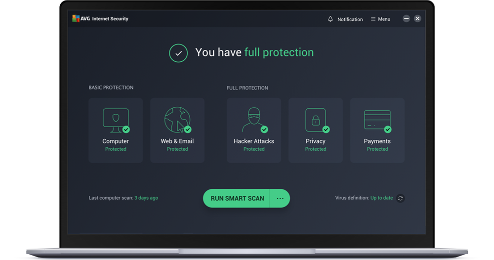 AVG Internet Security 2024 Antivirus Protection 1 Device 1 Year PC Code by Email