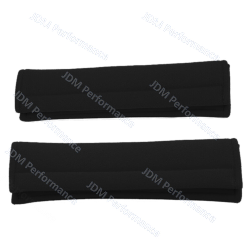 2pcs SPARCO Black Cotton Car Seat Belt Covers Shoulder Pads Seatbelt Cushion