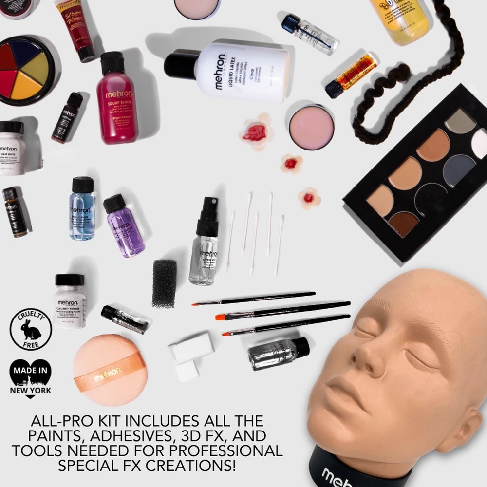 Makeup Special FX All-Pro Makeup Kit with Practice Head | Complete Profession