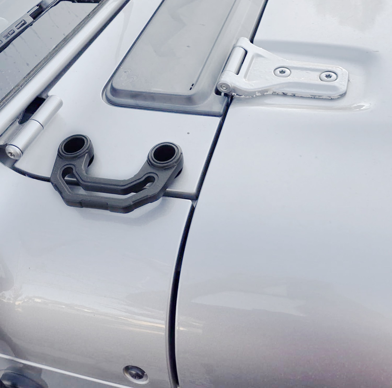 Hood Mount Ditch Pod Light Bracket Hardware For Jeep 18+ Wrangler, 20+ Gladiator