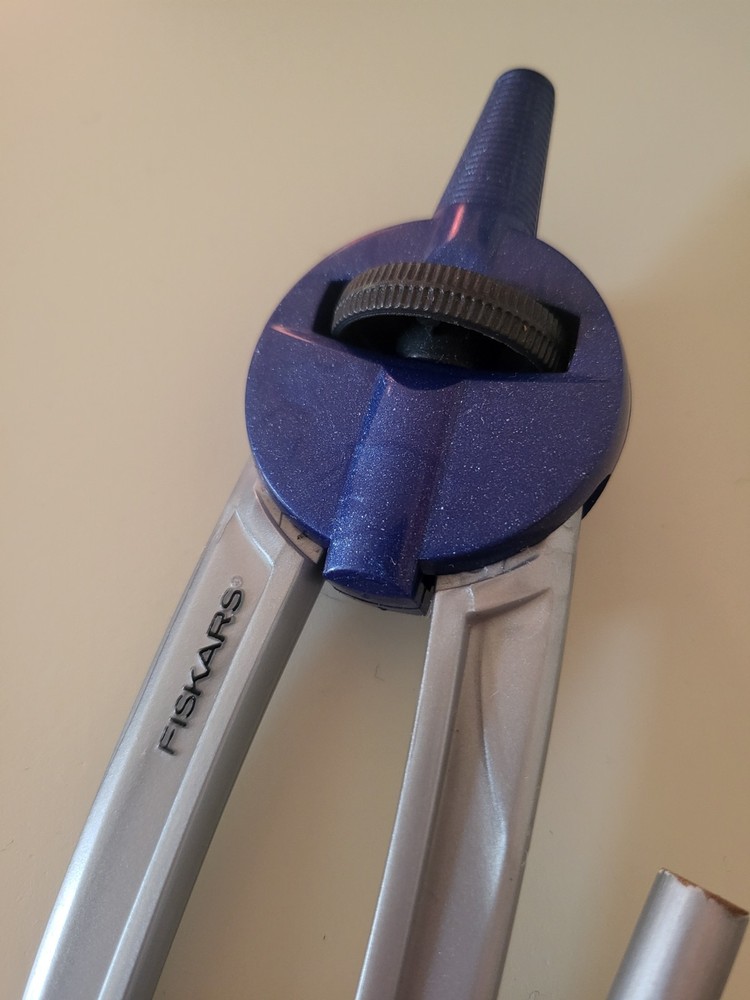 Fiskars Protractor Compass Set Used Preowned 2000s School Set