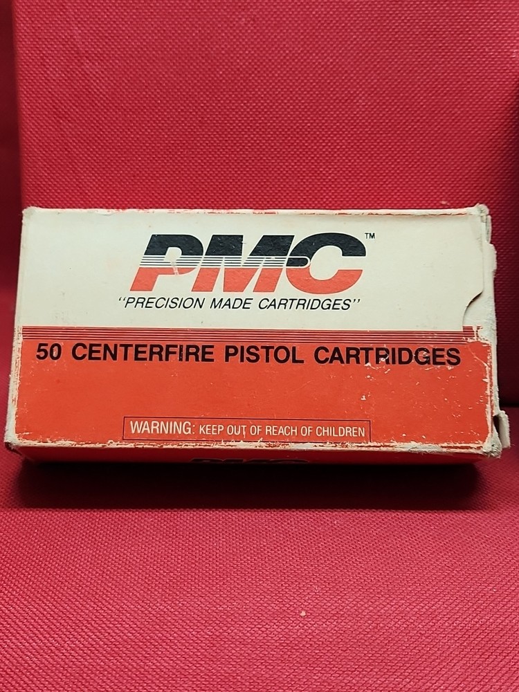 Vintage Original PMC .380 Auto / Automatic EMPTY Ammo Box With Styrofoam Insert!