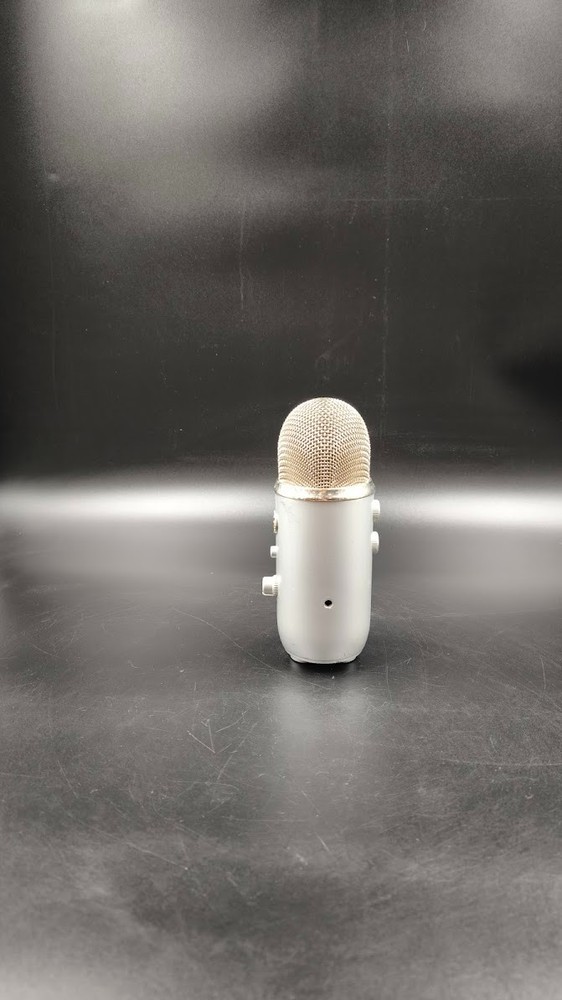 Blue Yeti Microphone Used Working Silver