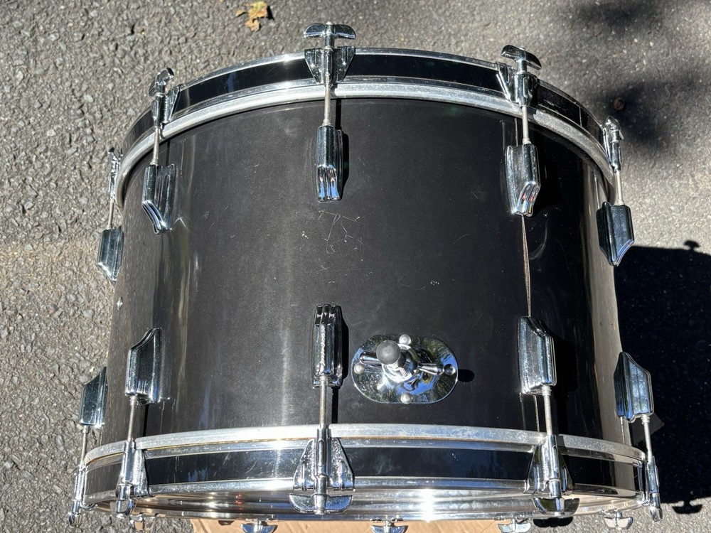 Rogers 24” Bass Drum Black Script USA