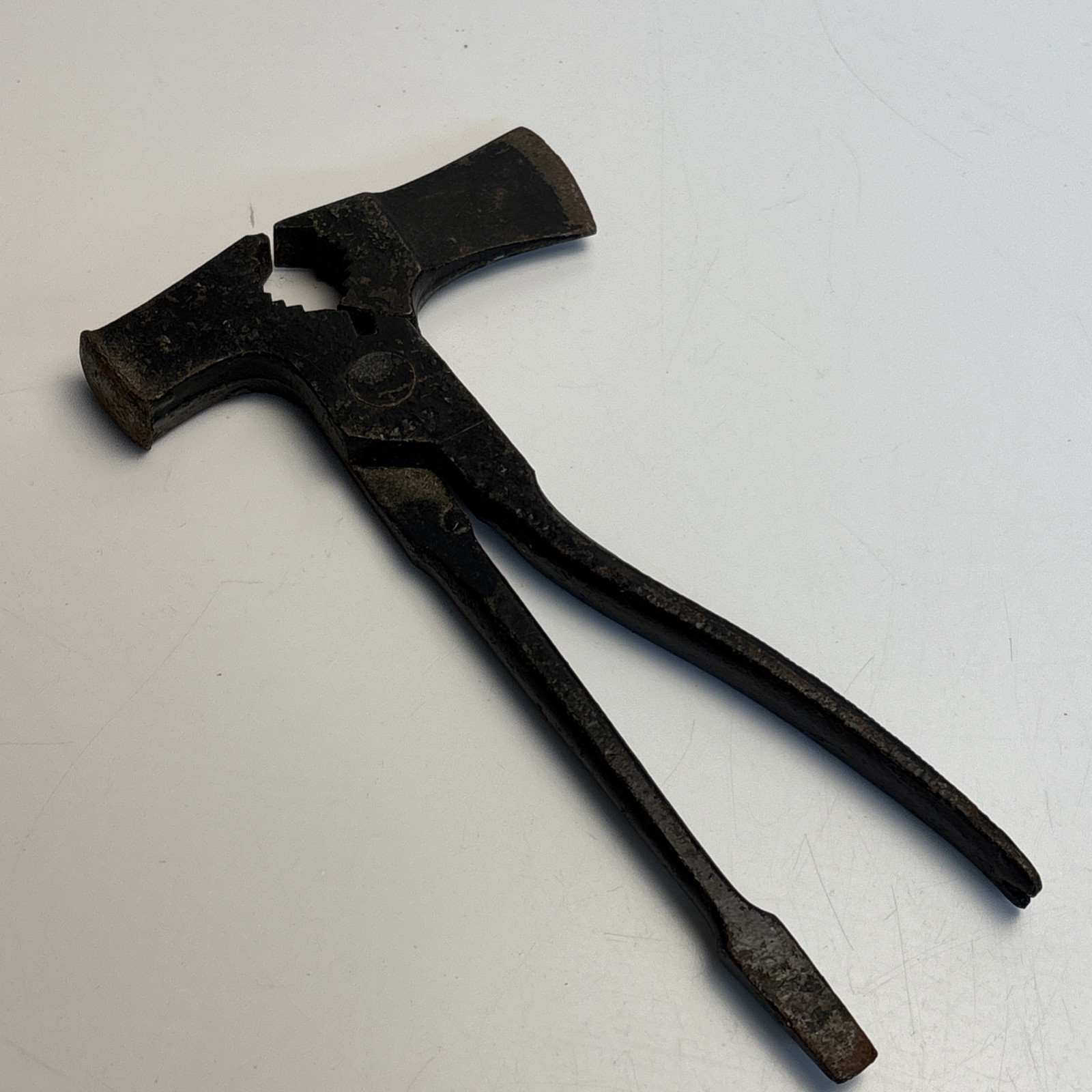 Antique ARLO German Multi Tool Axe Pliers Hammer Pry Bar Pre-WWII