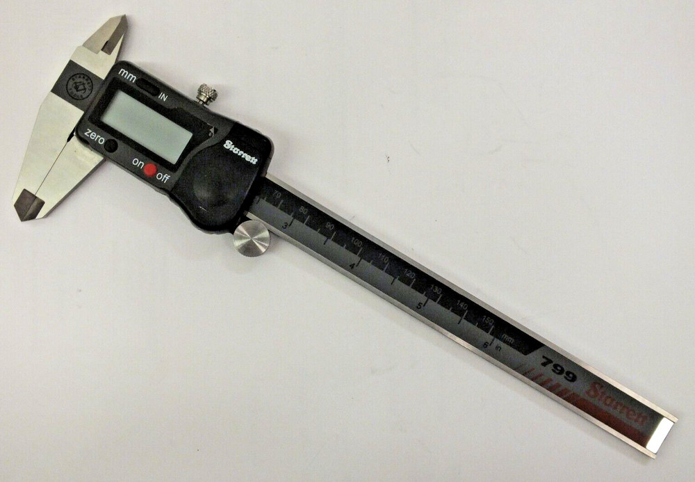 Starrett S766AZ Precision Measuring Tool Kit: 2 Pc Digital Caliper & Micrometer