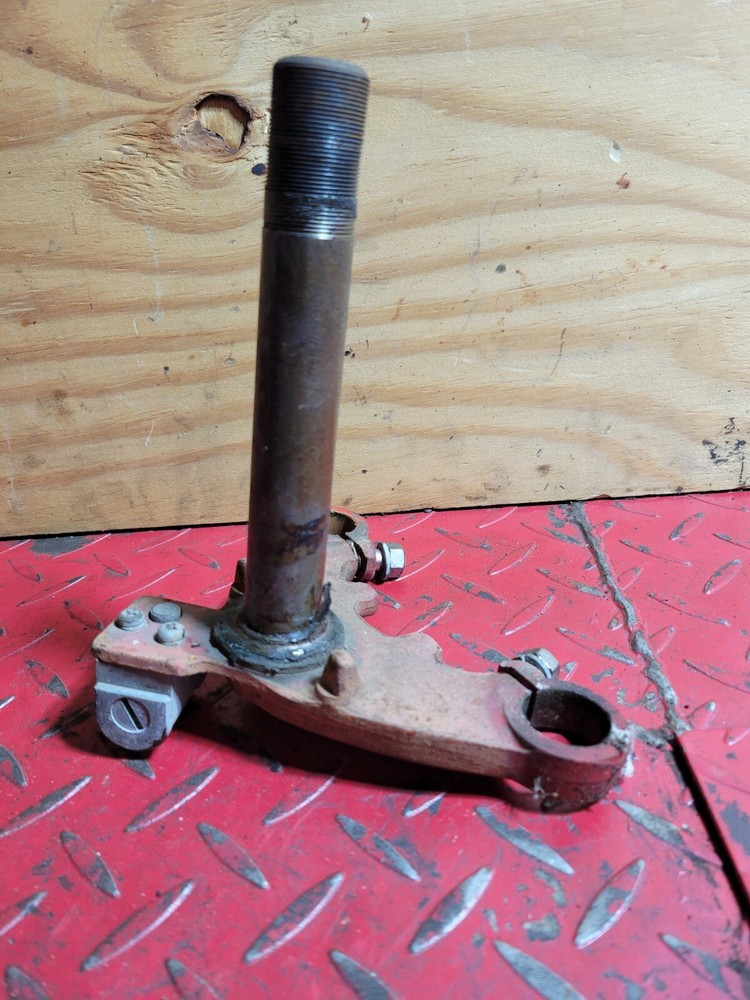 1964 Suzuki K10 80cc Lower Triple Tree Assembly