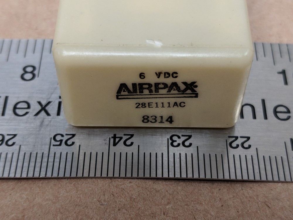 AIRPAX RELAY 28E111AC 6VDC 8314