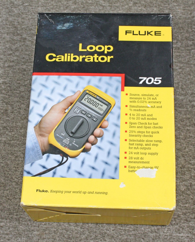 Fluke 705 Precision Loop Calibrator for Accurate Testing & Measurement