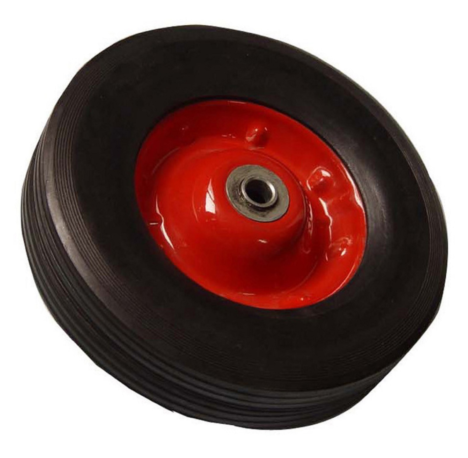10" inch Solid Rubber Dolly Wheels Tire Rim wheel Hard Heavy duty cart