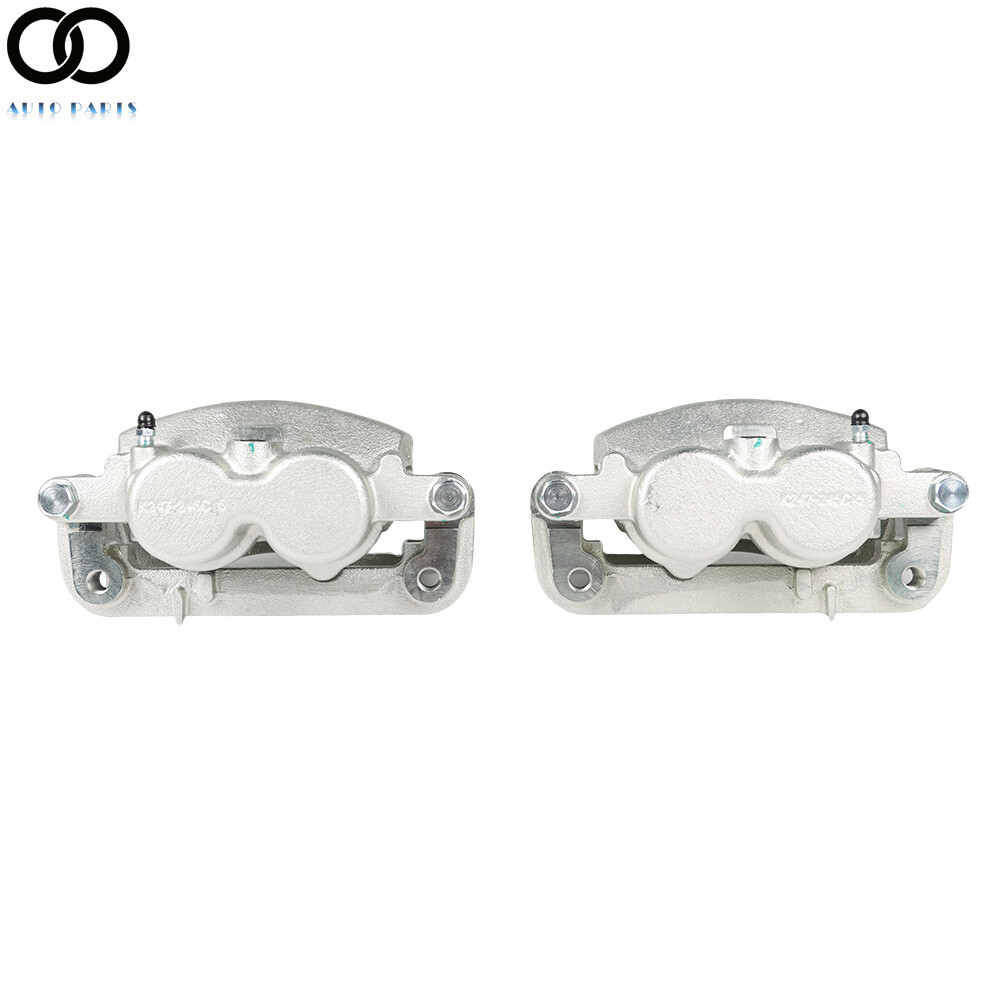 Pair Front Brake Calipers For Chevy Silverado 1500 2008-2018 GMC Sierra Yukon