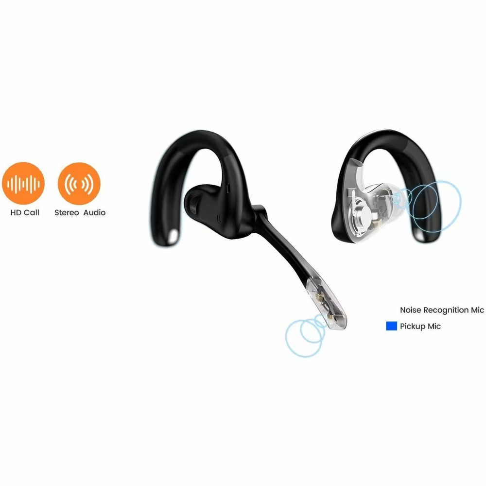 EKSA Telecom - S30 AI-Powered Open-Ear Air Conduction True Wireless Headset -...