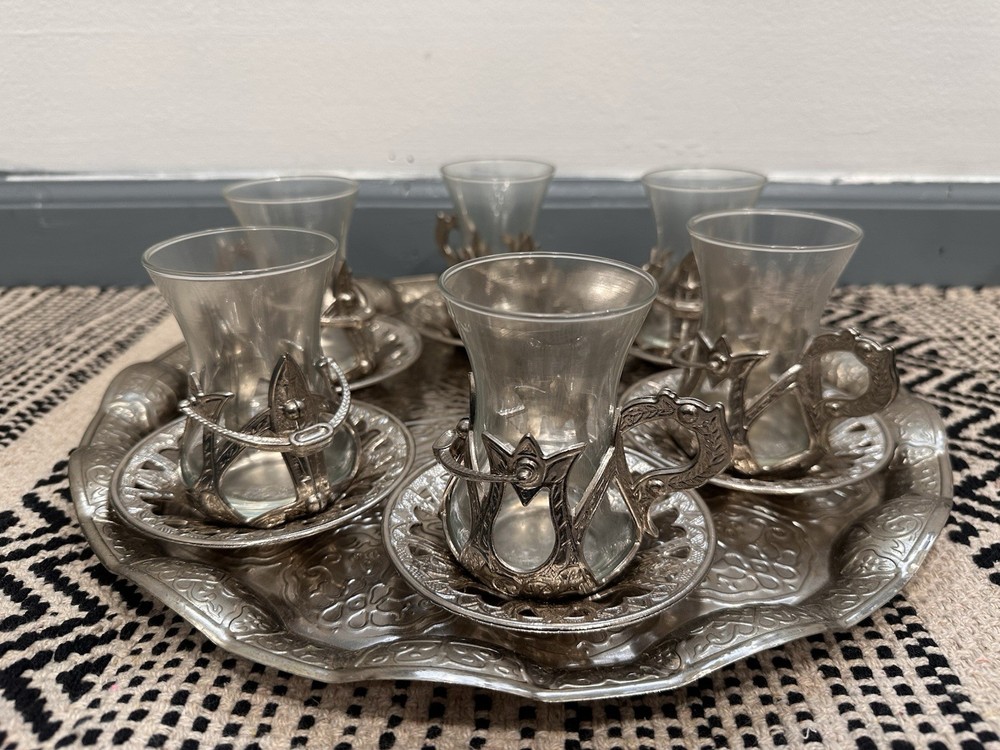 Traditional Silver Tea Set for 6