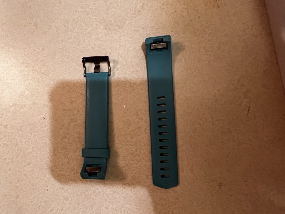 Authentic Fitbit Charge 2 Genuine Classic Accessory Band Blue Open Box
