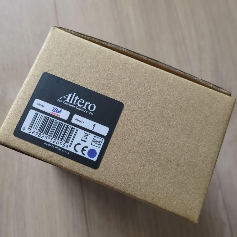 Altero Custom Guitars Wal Hand Wired New