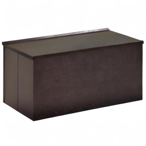 Dalmbox Wall-Mount Mailbox Large for Post Rust-Proof Bronze