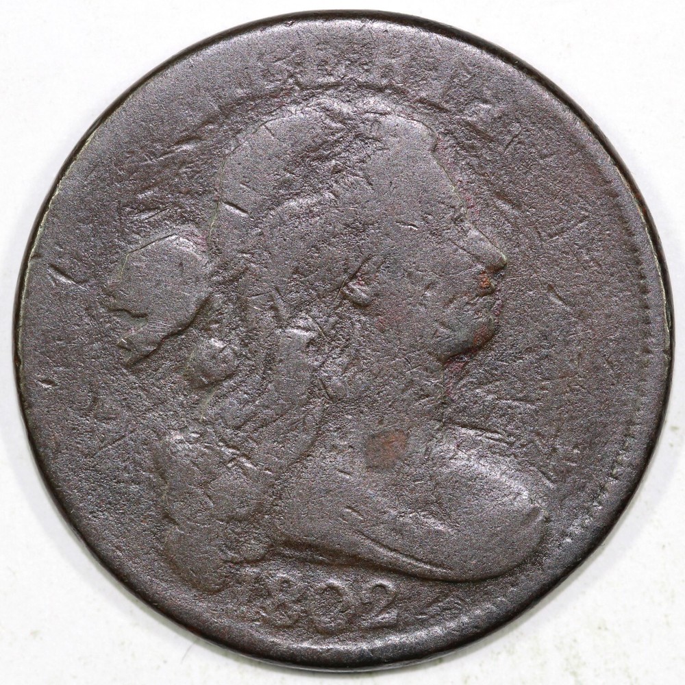 1802 1c S-230 Draped Bust Large Cent