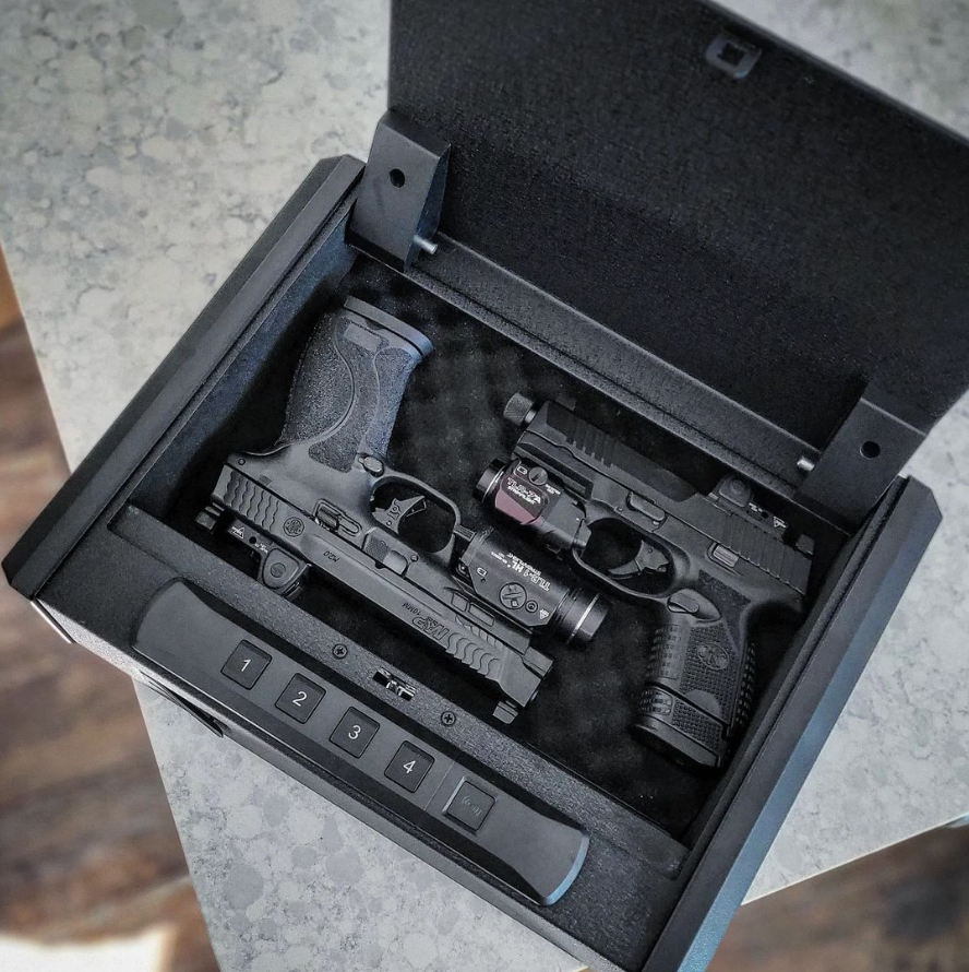 RPNB Gun Security Safe Quick-Access Safety RFID New