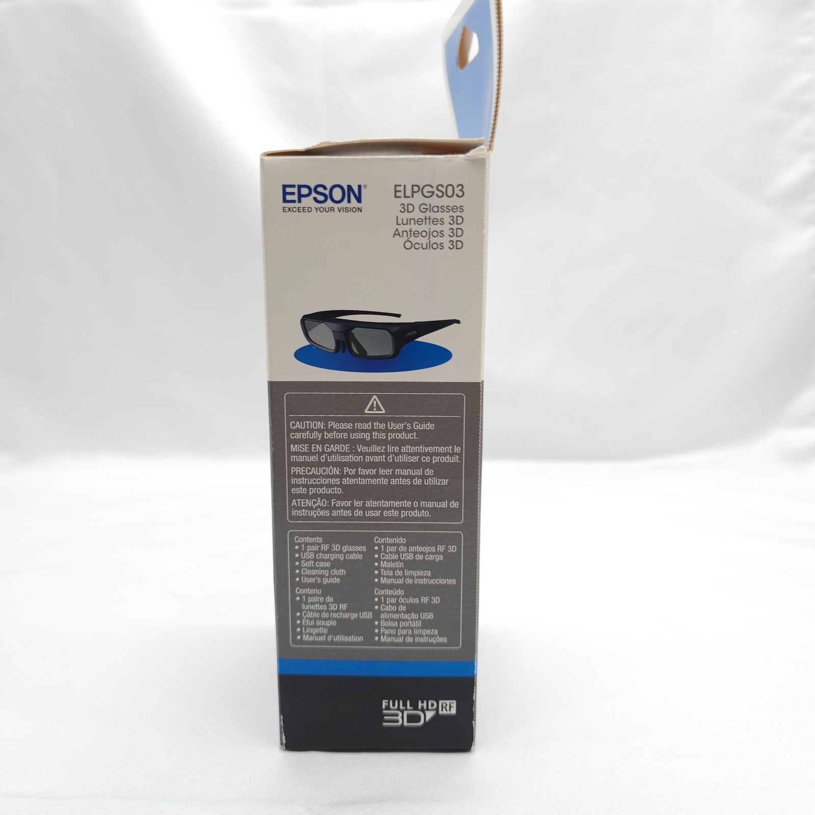 Genuine Epson 3D Glasses (RF) ELPGS03 For Epson Projectors