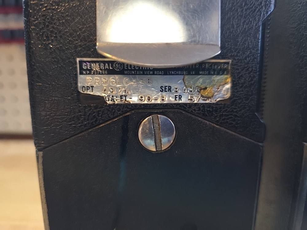 General Electric Transmitter Receiver Pr36L