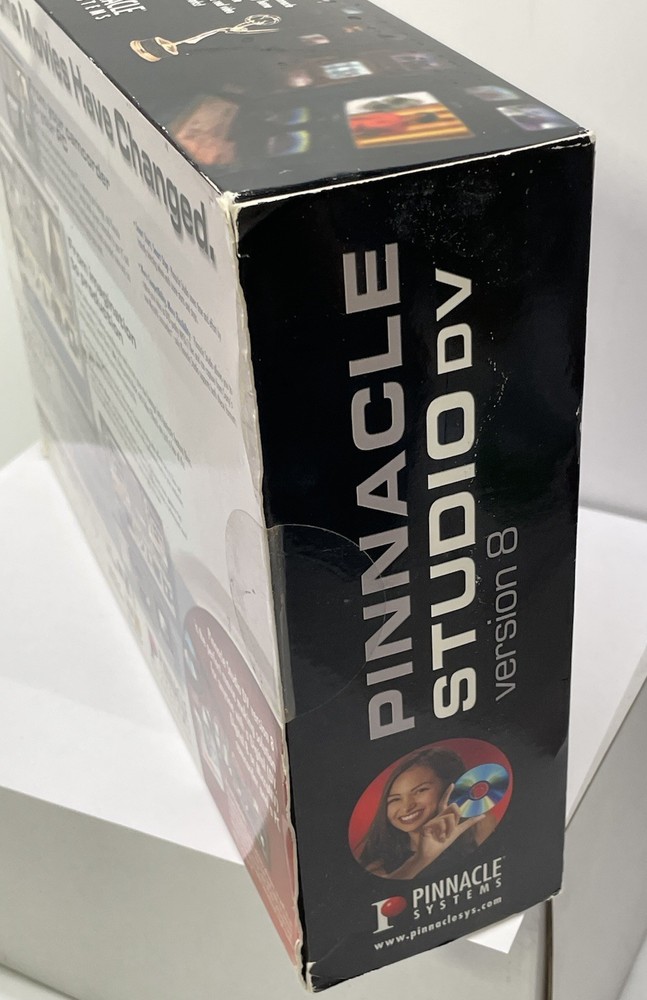 Pinnacle Studio DV Version 8 Professional Movie Making System Computer Software