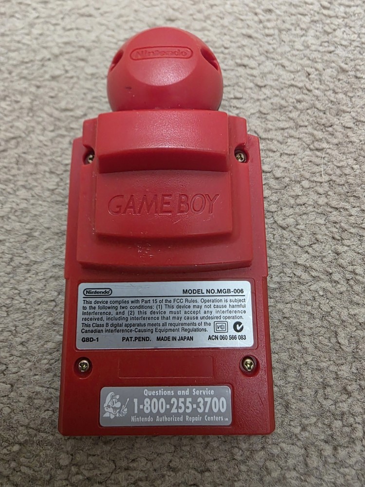 Game Boy Camera (Red) **Very Good Condition**