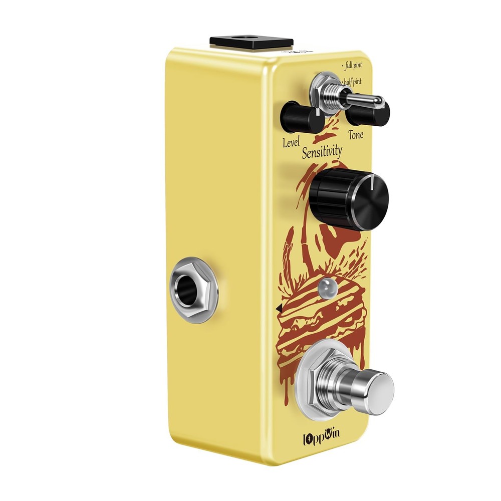 IOppWin COMP Optical Compressor Pedal - Classic Smooth Dynamics Yellow