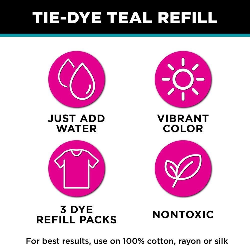 Dye Refill Packs Teal