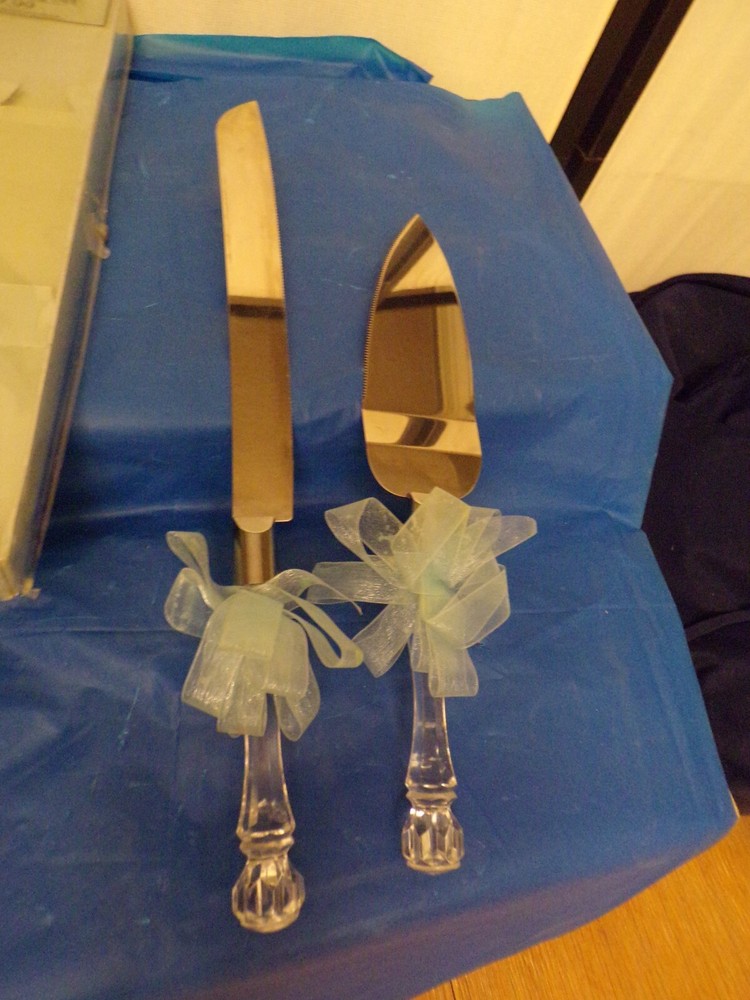 Endless Possibilities Cake Serving Set Wedding Cake Server and Knife Boxed Set